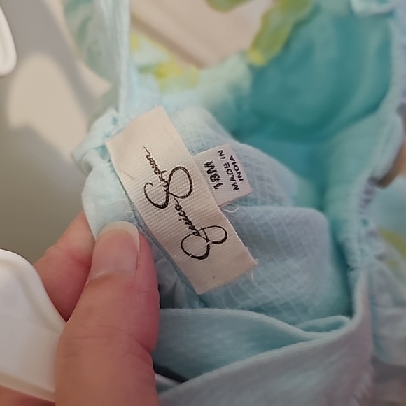 12 18m romper jessica Simpson ruffle eyelets - Picture 4 of 5